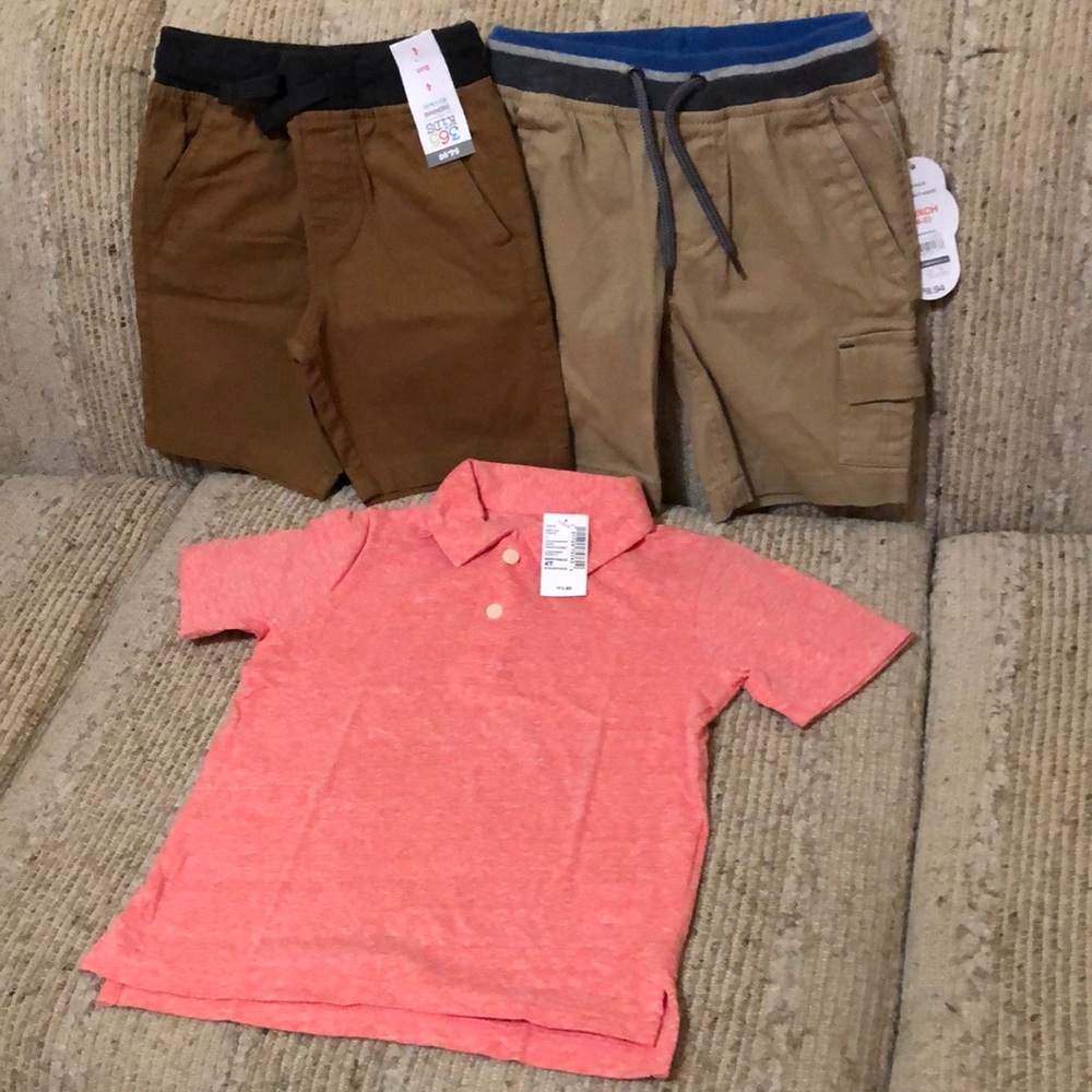 4/4T - Boys 3 Piece Bundle - NWT